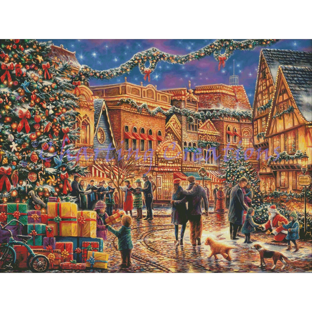 Christmas At Town Square Large